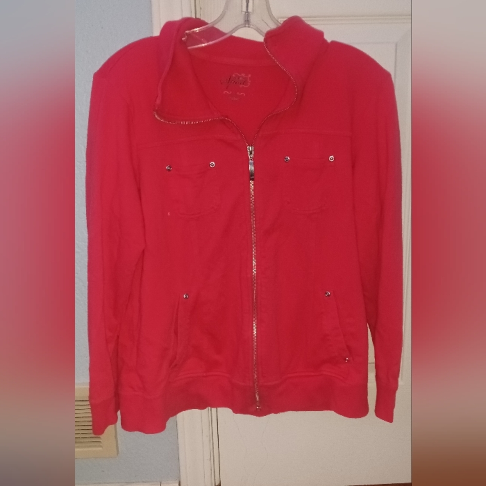 Red jacket